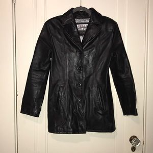 Leather jacket